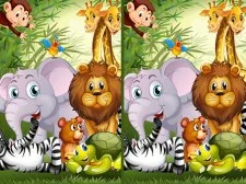 Find Seven Differences Animals